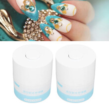 2pcs Vacuum Lash &amp; Nail Glue Storage Tanks 8.3x7cm Moisture Resistant