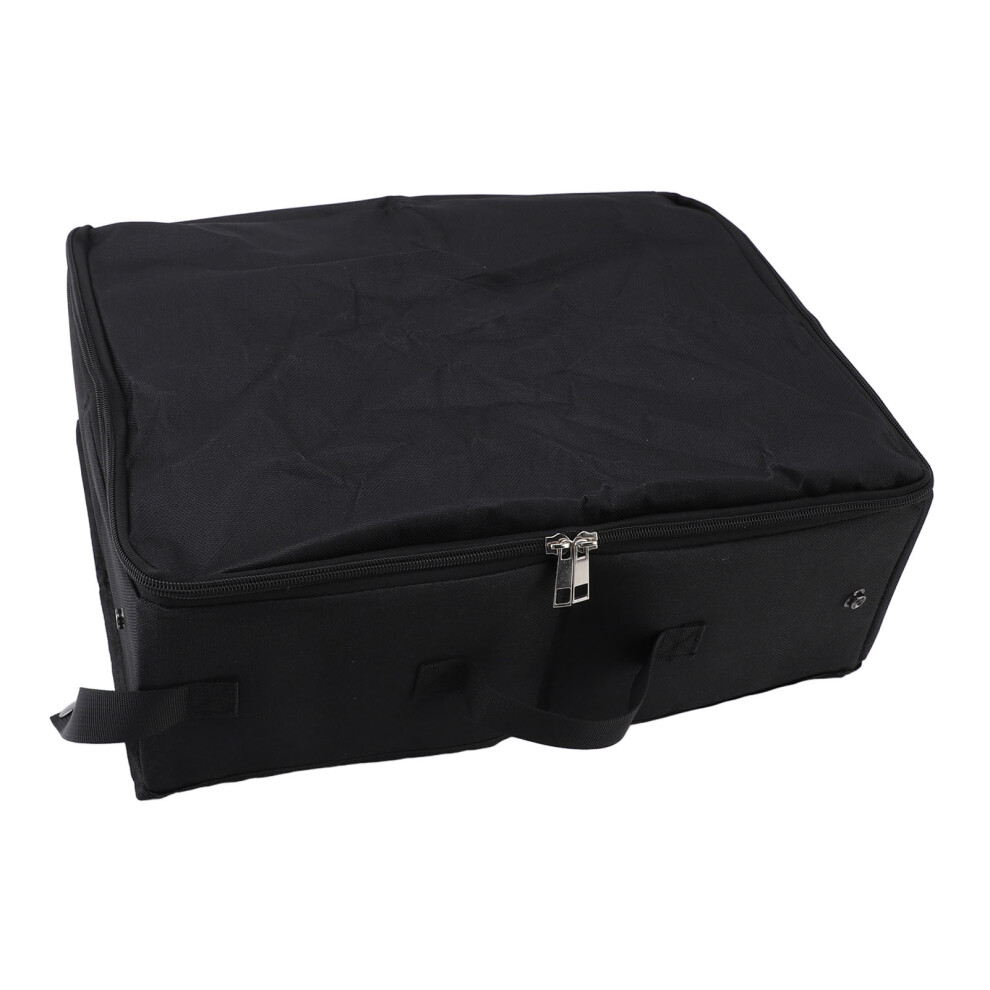 Durable Portable Cat Litter Box with Zipper Lid for Easy Travel Use