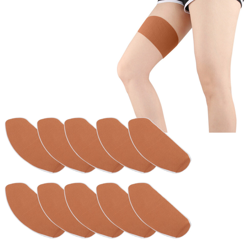 10 Pcs Elastic Thigh Chafing Tape Â Sweatproof, Friction-Reducing Pad 8791348531777