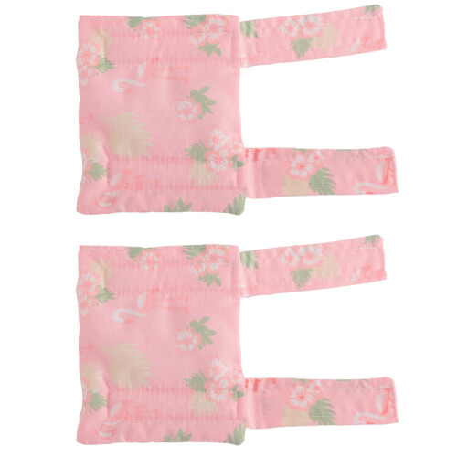 2 Pcs Post-Surgery Pacemaker Pillow Bra Strap Protection Pink 1
