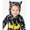DC Comics (4-5 Years) DC Comics Batman Onesie (Boys Grey) 4
