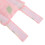 2 Pcs Post-Surgery Pacemaker Pillow Bra Strap Protection Pink 7
