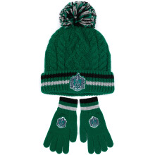 Harry Potter Beanie and Gloves Set (Unisex Green)
