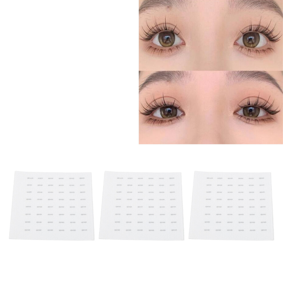 Black 144 Strips 4Mm Self Adhesive Eyelash Tape For False Lashes