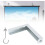 2Pcs Projector Curtain Hanger L-Bracket Mount for Adjustable Projector Screen Mounting Holder Extended Stand 5