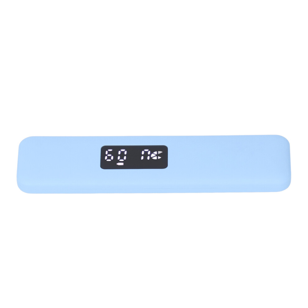 Bone Conduction Pillow Sleep Speaker Bluetooth with Digital Timer - Blue