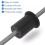 Silicone Cable Routing Kit for Starlink – Black, 3x2.54x4cm 5