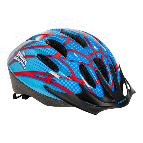 HUFFY MARVEL COMICS Spider-man Adjustable AHAF Youth Bike Helmet 1
