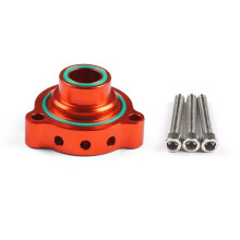 Turbo Blow Off Valve For BMW Mini Cooper Peugeot 1.6 Turbo Engines Orange Pressure Relief Valve Adapter 207 GTI 307 308