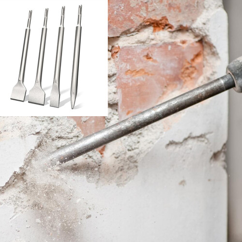 Comprehensive 4Piece Efficient Chisel Set Suitable for Workshops 1