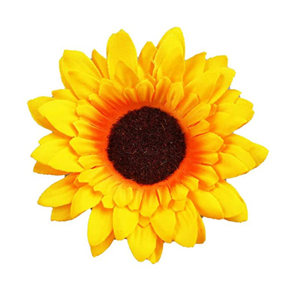 Light Sweet Floral Hair Clip Adorkable Hair Styling Sunflower Shape