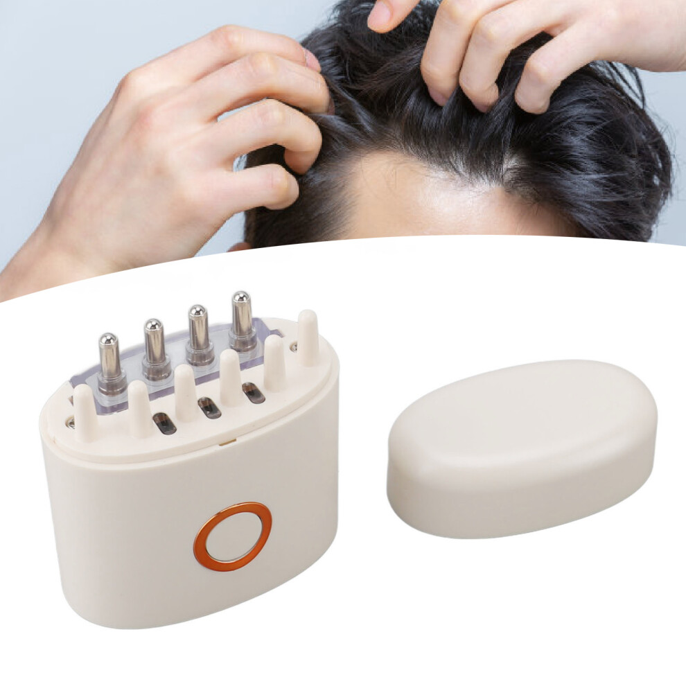 Portable Electric Scalp Comb - 5ml Dispenser & USB Rechargeable