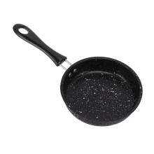 Frying Pan, Induction Compatible Stainless Steel Skillet with Ergonomic Handle, Small Omelette Pan 12CM 14CM for Bacon Steak Onion