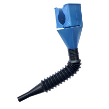 Car Truck Fuel Funnel Adjustable Tool for Easy Filling and Transfer, 6-Inch Diameter, Durable Plastic, Universal Fit