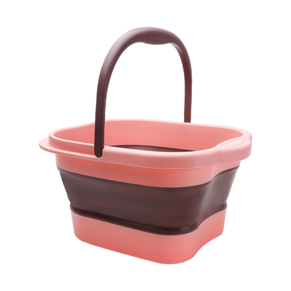 Pedicure Bathtub 15L Foldable Foot Wash Basin for Dry Cracked Feet Spa Treatment Home Use