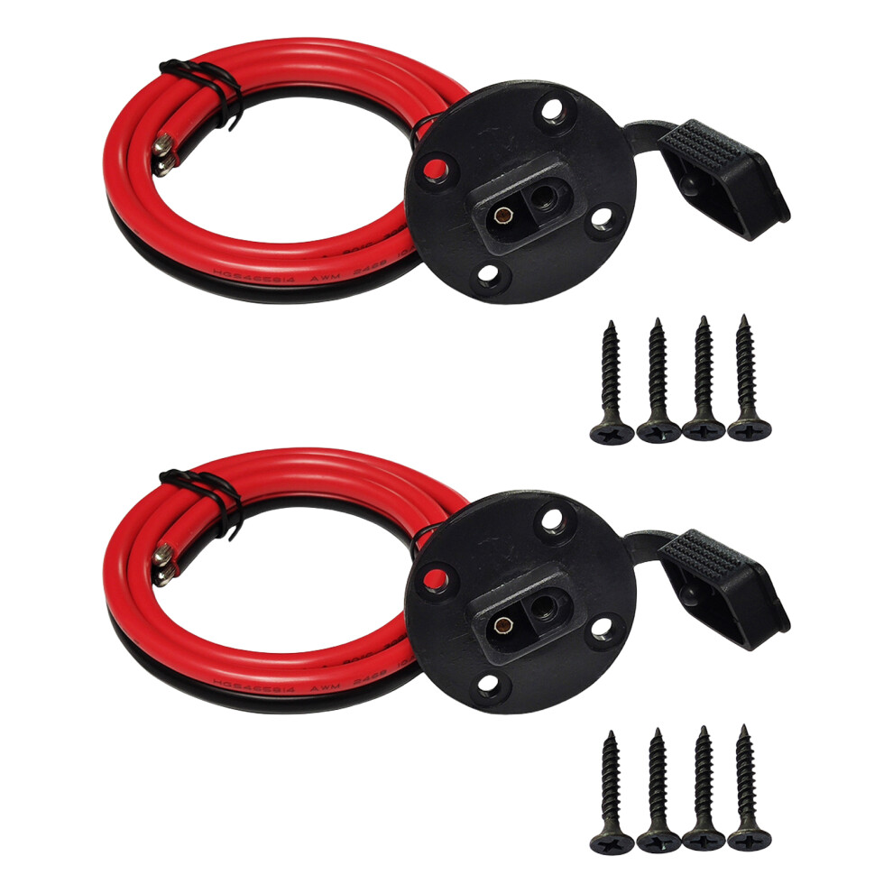 2Pcs SAE Connectors Power Socket Quick Disconnects Auto Panel-image-OPC-PKDSM55-NEW