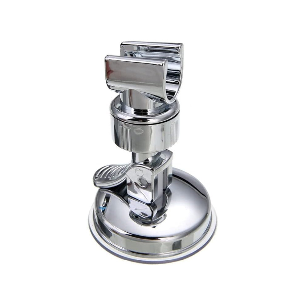 Shower Head Holder Adjustable Suction Cup Wall Mounted Bracket Bathroom Accessory Compatible With Standard Shower Heads 6447073564970