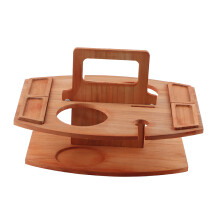 Portable Wooden Cheese Board Wooden Fruits Tray