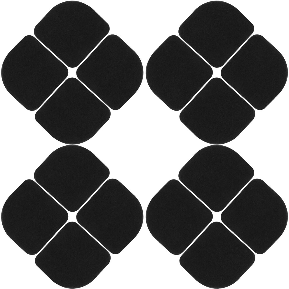Furniture Feet Pads Eva Black For Homeowners 16pcs 3x3x0.28in-image-OPC-PKDSNJP-NEW