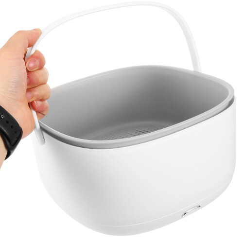 Double Layer Ultrasonic Kitchen Strainer Washing Basket 2