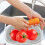 Double Layer Ultrasonic Kitchen Strainer Washing Basket 5