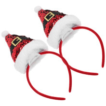 2pcs Christmas Headbands for Kids Girls Party Headwear