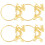 Napkin Buckle Elegant Style Table Decoration 4pcs 1