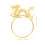 Napkin Buckle Elegant Style Table Decoration 4pcs 2