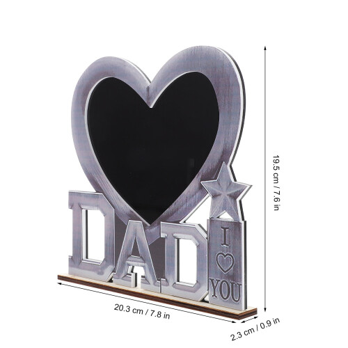 Minimalist Dad Frame Acrylic Silver 1pcs 2