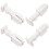4Pcs Louver Blinds Brackets Fixing Brackets for Curtains 7