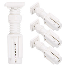 4Pcs Louver Blinds Brackets Fixing Brackets for Curtains