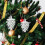 6pcs Frosted Pine Cones with String for Xmas Tree Decor 7
