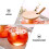 Tea Mugs With Lid And Spoon 12.3x7.6x7cm In Size 2 Sets 7