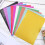 20 Sheets Glitter Papers Self Adhesive Sticky Greeting Card 5