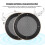 2PCS 4inch Speaker Loudspeaker Protective Cover 7