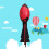 Classic Long Distance Foam Ball Whistle Ball 5