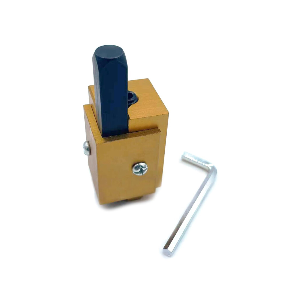 Woodworking Right Angled Punching Chisels For Recessed Hinge Installation, Corner Lock Chiseling Tool, Gold Finish 6038364267108
