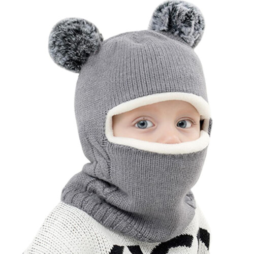 Kids Winter Hat Scarf Set Knitted Hat Scarf 1