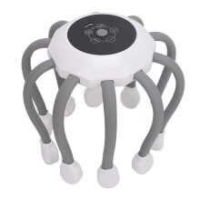 Masseur du cuir chevelu Type B 900 mAh 15x13,5 cm blanc