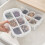 Fridge Transparent 6-Compartment Kitchen Onion Draining Food Container 6