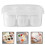 Fridge Transparent 6-Compartment Kitchen Onion Draining Food Container 2