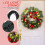 Christmas Wreath with Light Front Door Wall Decoration 8