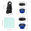 Cell Phone Camera Lens Universal Mobile Phone Lens And (Blue) 2