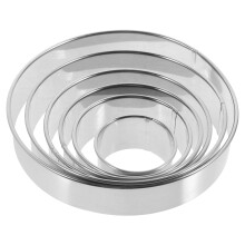 Dumpling Skin Maker Round Stainless Steel 6pcs 11cm
