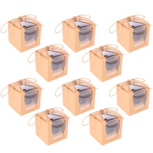 Cupcake Storage Containers Paper Cake Box Multi 10set