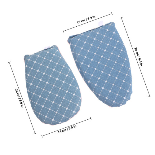 Ironing Pad For Table Mini Handheld Ironing Pad Blue 2pack 1