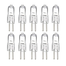 Halogen Light Bulbs G5.3 24V 20W-250W Warm White Pack of 10 G5.3-24V-70W High-Quality Halogen Bulbs