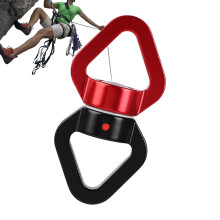 Climbing Hooks 30kN Locking Swivel Carabiner for Backpacking, Camping, Gym, Paracord Rope, Outdoor Gear