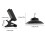 Outdoor Umbrella Light with Remote Solar Powered USB Charge Battery Display 2