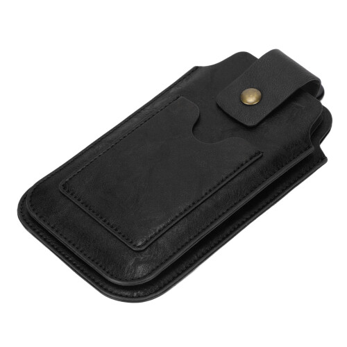 Men PU Leather Phone Holster Retro Universal Case 2
